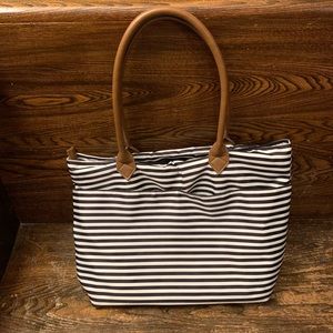 Striped Tote Bag